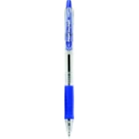 Pilot 0.7 mm. Fine Tip Easy Touch Retractable Ballpoint Pen - Blue, 12PK PI474175